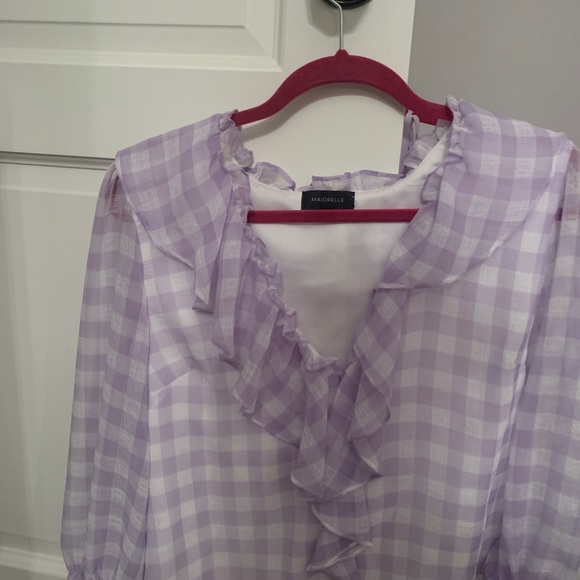 COPY - Majorelle Logan top in Purple - Picture 3 of 6